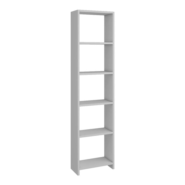 Libreria a 5 Ripiani 'Svinninge' Scaffale da Terra - Varie Misure - Mobile Espositore - Bianco [en.casa] 