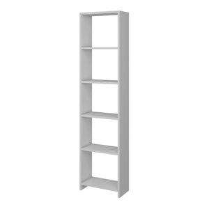 Libreria a 5 Ripiani 'Svinninge' Scaffale da Terra - Varie Misure - Mobile Espositore - Bianco [en.casa] 