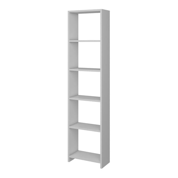 Libreria a 5 Ripiani 'Svinninge' Scaffale da Terra - Varie Misure - Mobile Espositore - Bianco [en.casa] 