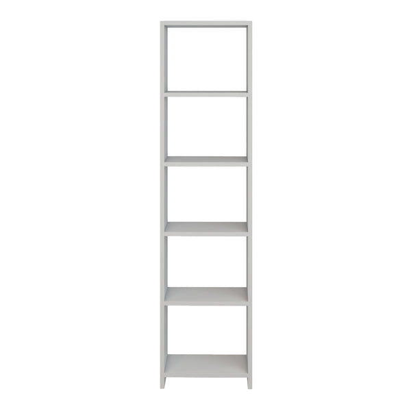 Libreria a 5 Ripiani 'Svinninge' Scaffale da Terra - Varie Misure - Mobile Espositore - Bianco [en.casa] 
