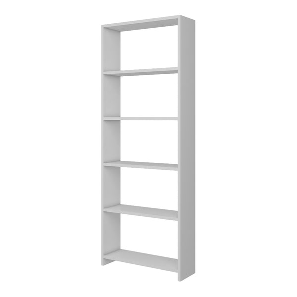 Libreria a 5 Ripiani 'Svinninge' Scaffale da Terra - Varie Misure - Mobile Espositore - Bianco [en.casa] 