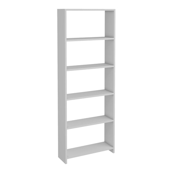 Libreria a 5 Ripiani 'Svinninge' Scaffale da Terra - Varie Misure - Mobile Espositore - Bianco [en.casa] 