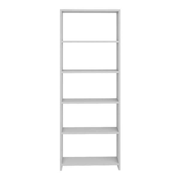 Libreria a 5 Ripiani 'Svinninge' Scaffale da Terra - Varie Misure - Mobile Espositore - Bianco [en.casa] 
