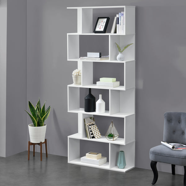 Libreria Borrby Scaffale da Terra 192 x 80 x 24 cm [en.casa] 