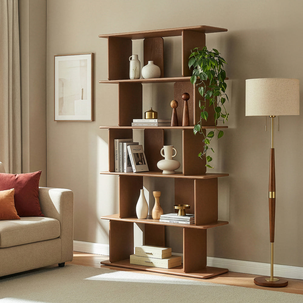 Libreria Gäljami con Ripiani Aperti [en.casa]