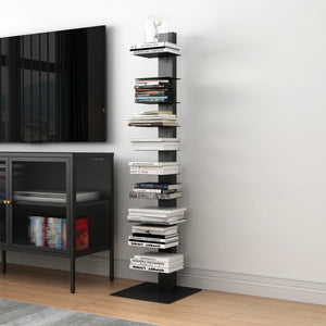 Libreria a Schienale Eksjö Scaffale a 10 Ripiani 150 x 39 x 39 cm Acciaio [en.casa]