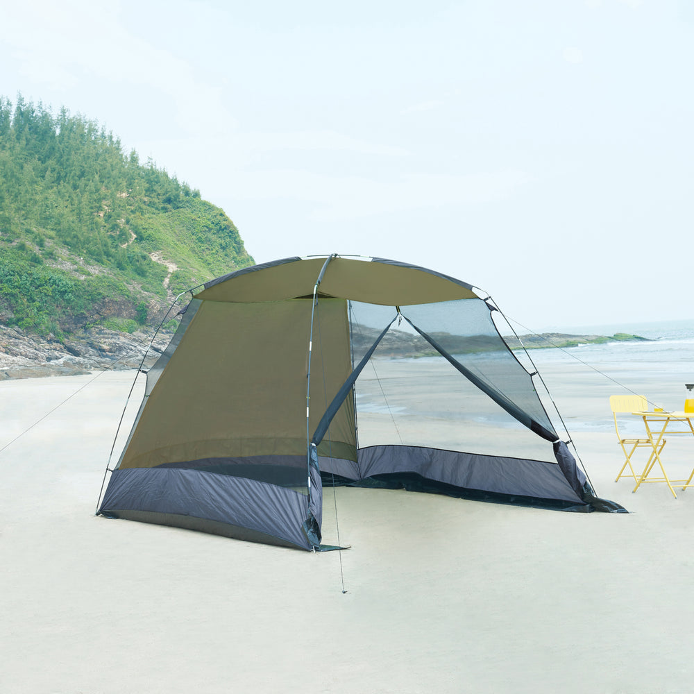 Padiglione da rete Beekdaelen 305x305x213 cm in vari colori [pro.tec]