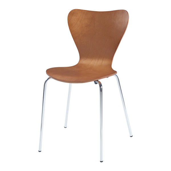 Set di 4 Sedie da Sala Essunga Impilabili [en.casa] 