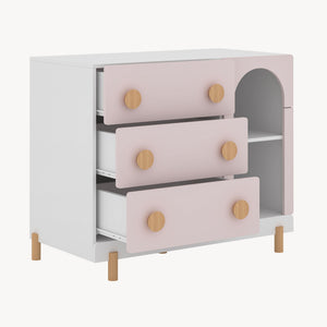 Cassettiera per bambini Vaarentaa [en.casa]