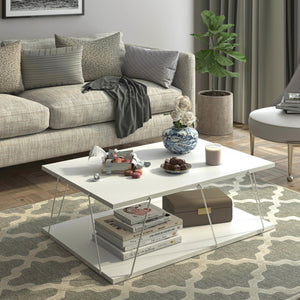 Tavolino Saltdal 91x62x30cm in vari colori [en.casa]