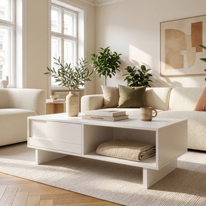 Tavolino Katanshumn con spazio di archiviazione 110x55x39 cm [en.casa]
