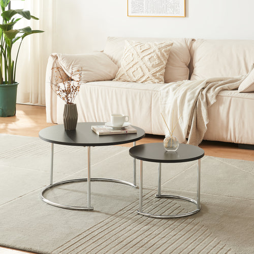 Set di tavolini da salotto Christchurch [en.casa] - premiumXL