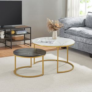 Set di tavolini da salotto Christchurch [en.casa] - premiumXL