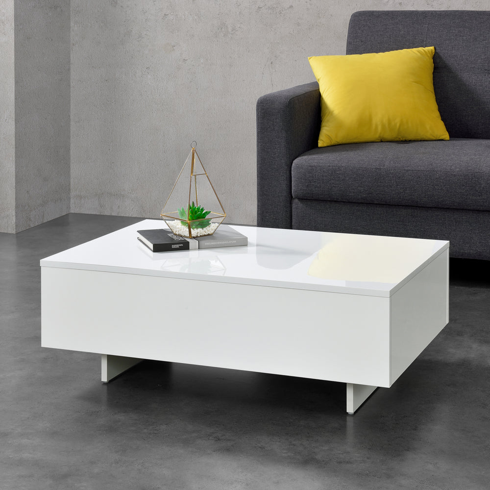 Tavolino da salotto Vänersborg 85x55x31 cm in diversi colori en.casa - premiumXL