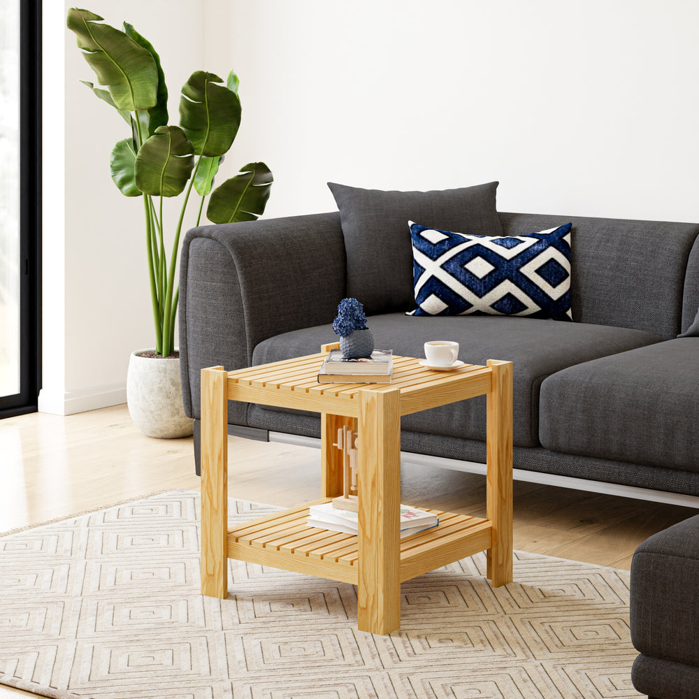 Couchtisch Malax Kiefernholz [en.casa] - premiumXL