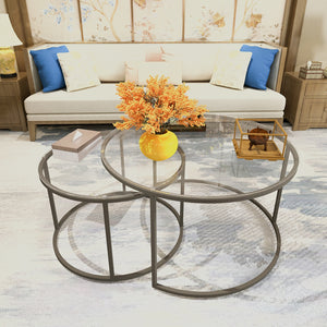 Set tavolino da salotto Kokkola [en.casa]