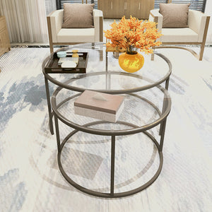 Set tavolino da salotto Kokkola [en.casa]