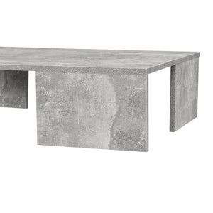Tavolino da caffè/da Divano 21 x 90 x 60 cm Tavolo Basso da Salotto/Soggiorno in Forma Rettangolare Struttura Semplice e Moderna - Vari Colori