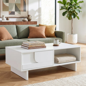 Tavolino Katanshumn con spazio di archiviazione 110x55x39 cm [en.casa]