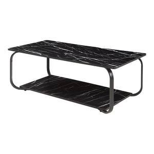 Tavolino Centrale da Salotto Kolta con Ripiano 120x60x43 cm [en.casa]