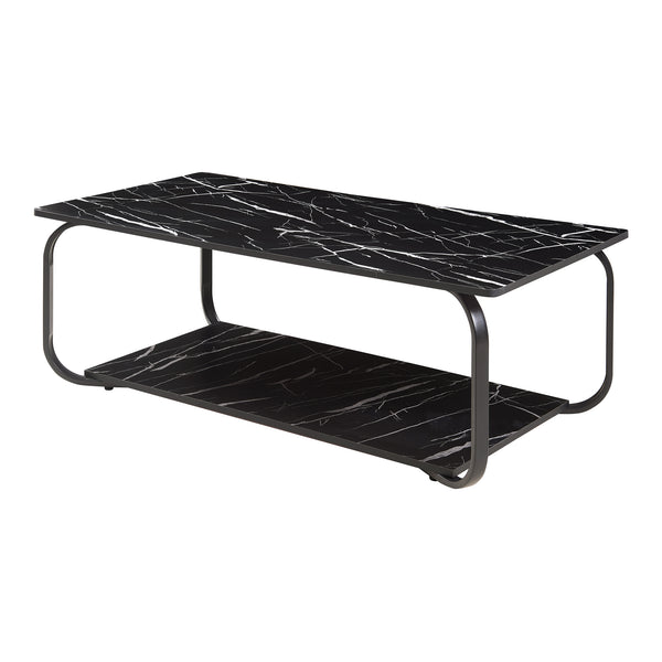 Tavolino Centrale da Salotto Kolta con Ripiano 120x60x43 cm [en.casa]
