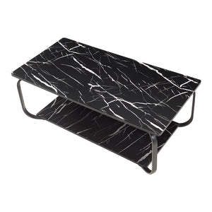Tavolino Centrale da Salotto Kolta con Ripiano 120x60x43 cm [en.casa]