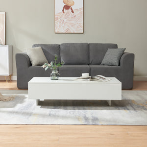 Tavolino Centrale da Salotto Lärketorp 115 x 55 x 31 cm [en.casa]