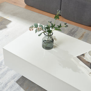 Tavolino Centrale da Salotto Lärketorp 115 x 55 x 31 cm [en.casa]