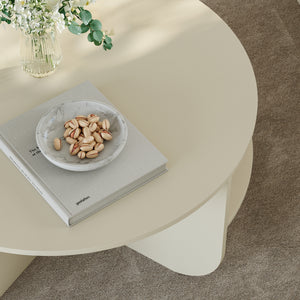 Tavolino Rotondo Reykhon Ø80 x 41 cm [en.casa] 