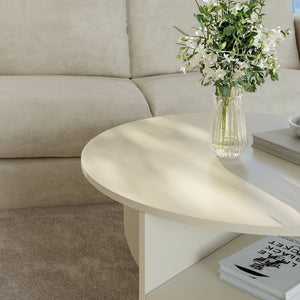 Tavolino Rotondo Reykhon Ø80 x 41 cm [en.casa] 