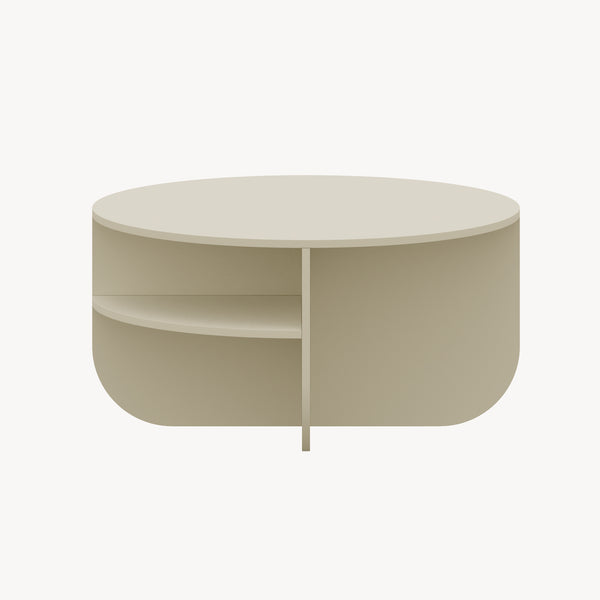 Tavolino Rotondo Reykhon Ø80 x 41 cm [en.casa] 