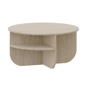 Tavolino Rotondo Reykhon Ø80 x 41 cm [en.casa] 