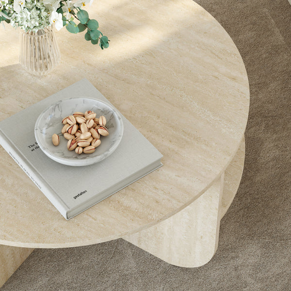 Tavolino Rotondo Reykhon Ø80 x 41 cm [en.casa] 