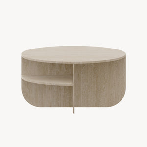 Tavolino Rotondo Reykhon Ø80 x 41 cm [en.casa] 
