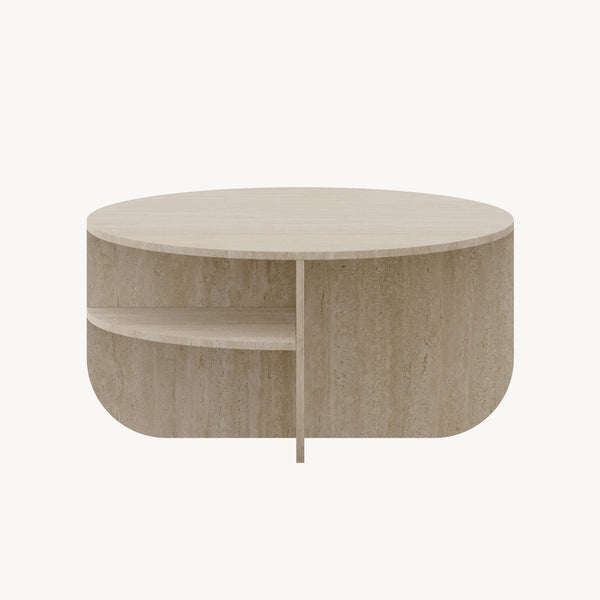 Tavolino Rotondo Reykhon Ø80 x 41 cm [en.casa] 