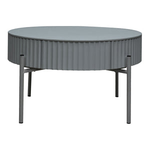 Tavolino da Caffè Rill con Cassetto 36 x Ø60 cm - Vari Colori [en.casa]