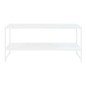Tavolino da salotto Ruokolahti acciaio 102x43x46cm [en.casa]