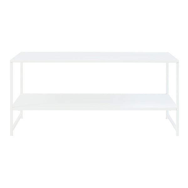 Tavolino da salotto Ruokolahti acciaio 102x43x46cm [en.casa]