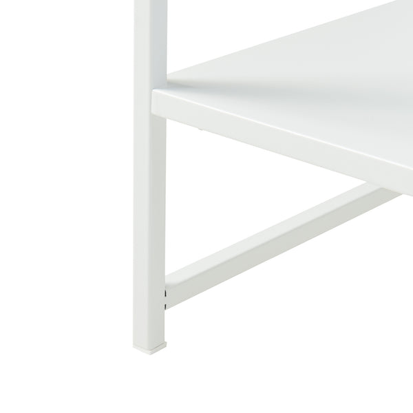 Tavolino da salotto Ruokolahti acciaio 102x43x46cm [en.casa]