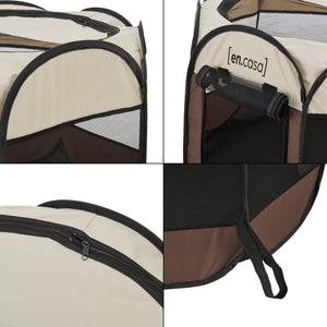 Recinto Morbido 'Telford' per Animali - Varie Misure - Pieghevole, Incl. Borsa di Trasporto [en.casa]