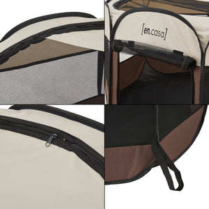 Recinto per cani pieghevole Telford in diverse dimensioni [en.casa]