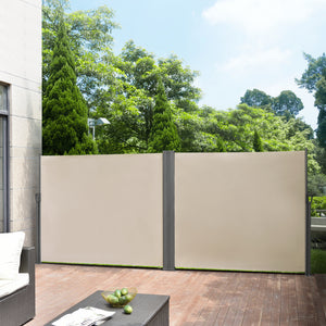Set da 2 paraventi laterali Alcazaba in diversi colori e dimensioni pro.tec - premiumXL