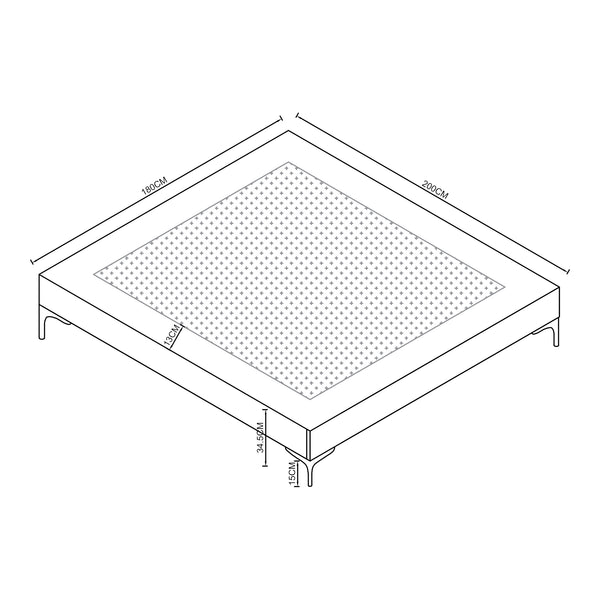 Letto matrimoniale Lilla [en.casa]