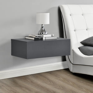 Mensola da parete Oslo con cassetto 46x30x15cm vari colori [en.casa]