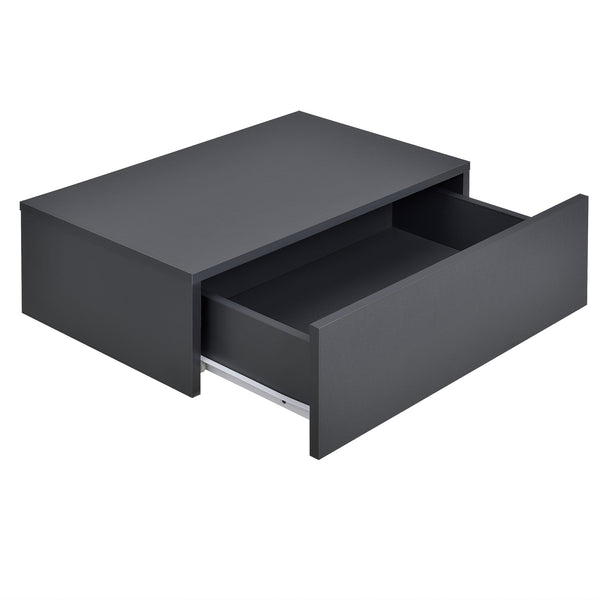 Mensola da parete Oslo con cassetto 46x30x15cm vari colori [en.casa]