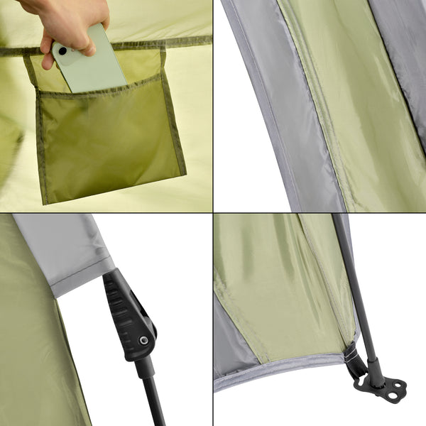 Tenda da campeggio Nybro Pop Up a cupola 240x205x140cm in vari colori [pro.tec]