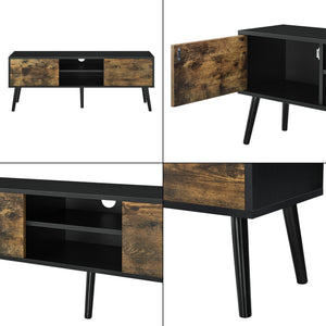 Mobile Porta TV Eskilstuna a 2 Ante e Ripiani 120 x 30 x 47 cm [en.casa]