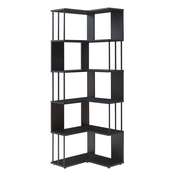 Scaffale Angolare Afrel con 5 Ripiani Aperti 160x54x54 cm - Vari Colori [en.casa]