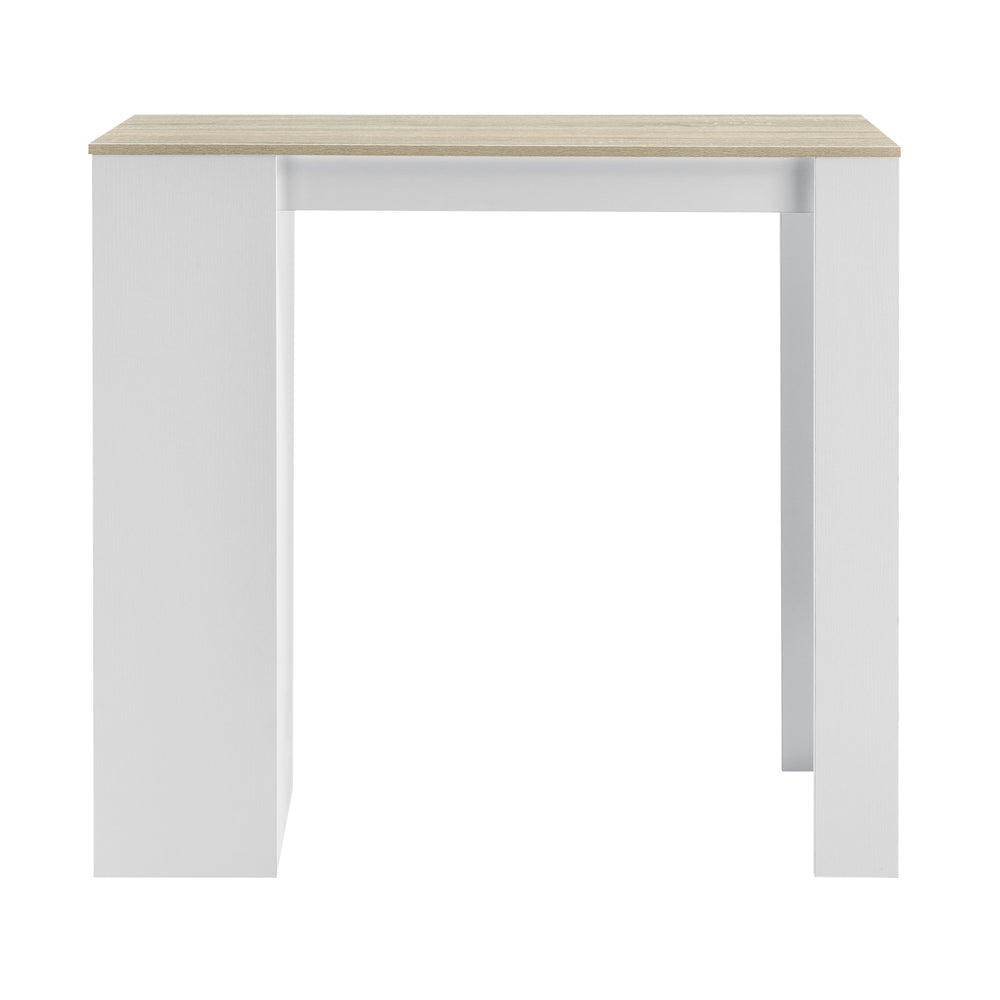 Tavolo bar Kouvola con 3 scomparti 110x50x103 cm in diversi colori [en.casa] - premiumXL