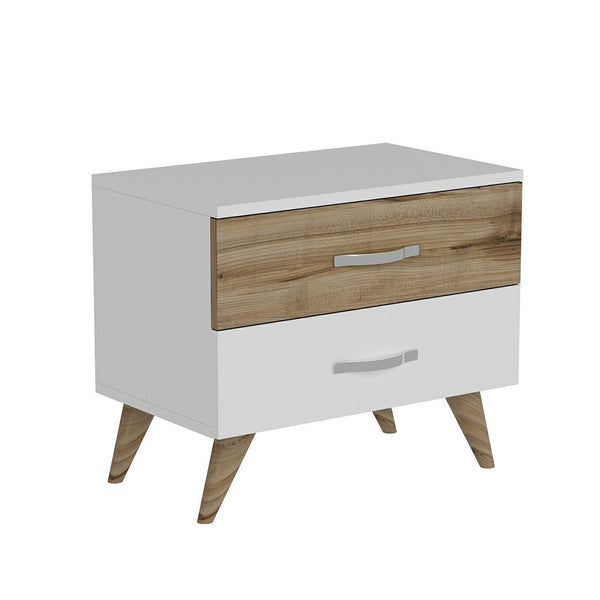 Comodino Allerød 51x60x37cm in vari colori [en.casa]